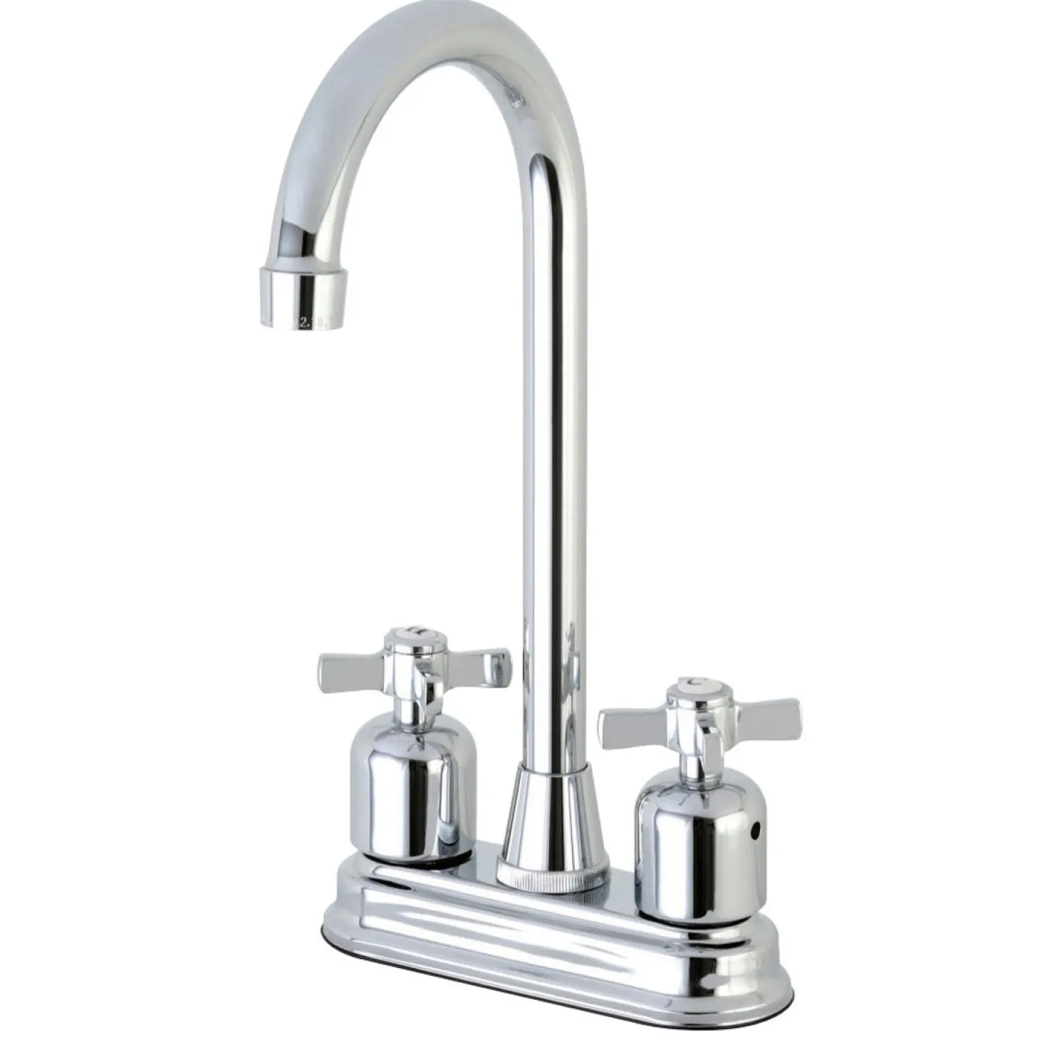 New Millennium 4" Centerset High-Arch Spout Bar Faucet Bar Faucets