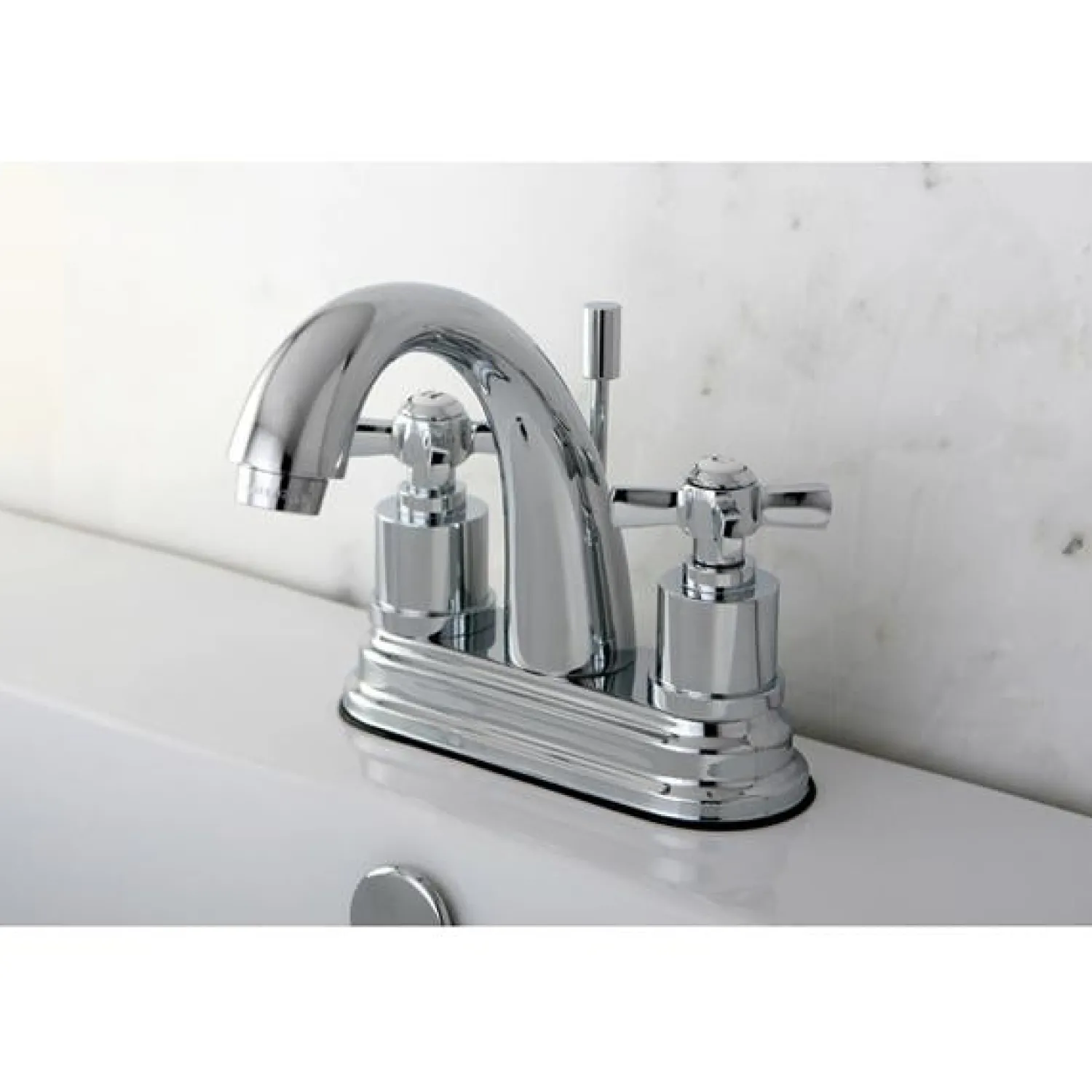 Outlet Millennium 4" Centerset Solid Brass Lavatory Faucet 4" Center Set
