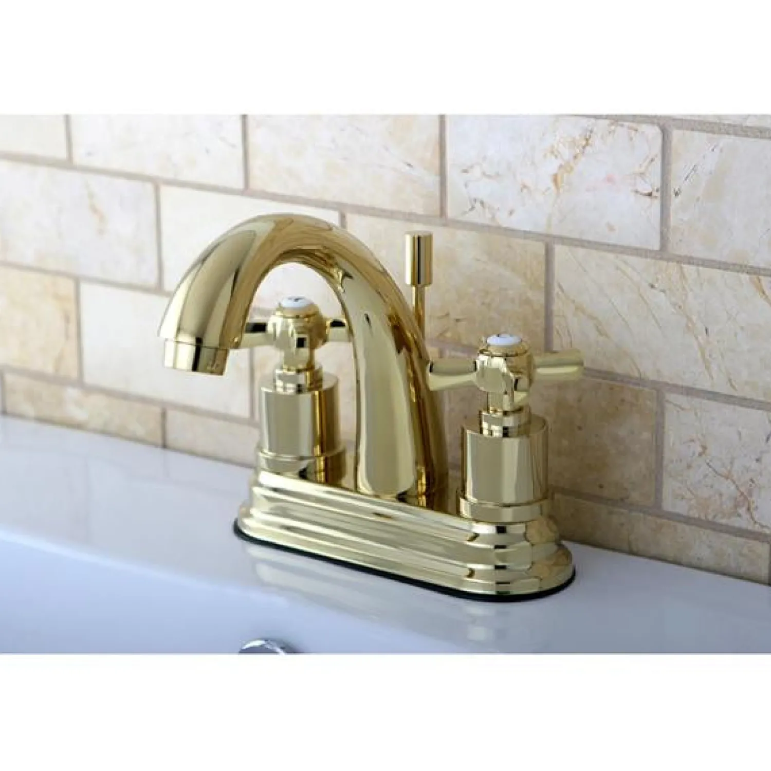 Outlet Millennium 4" Centerset Solid Brass Lavatory Faucet 4" Center Set