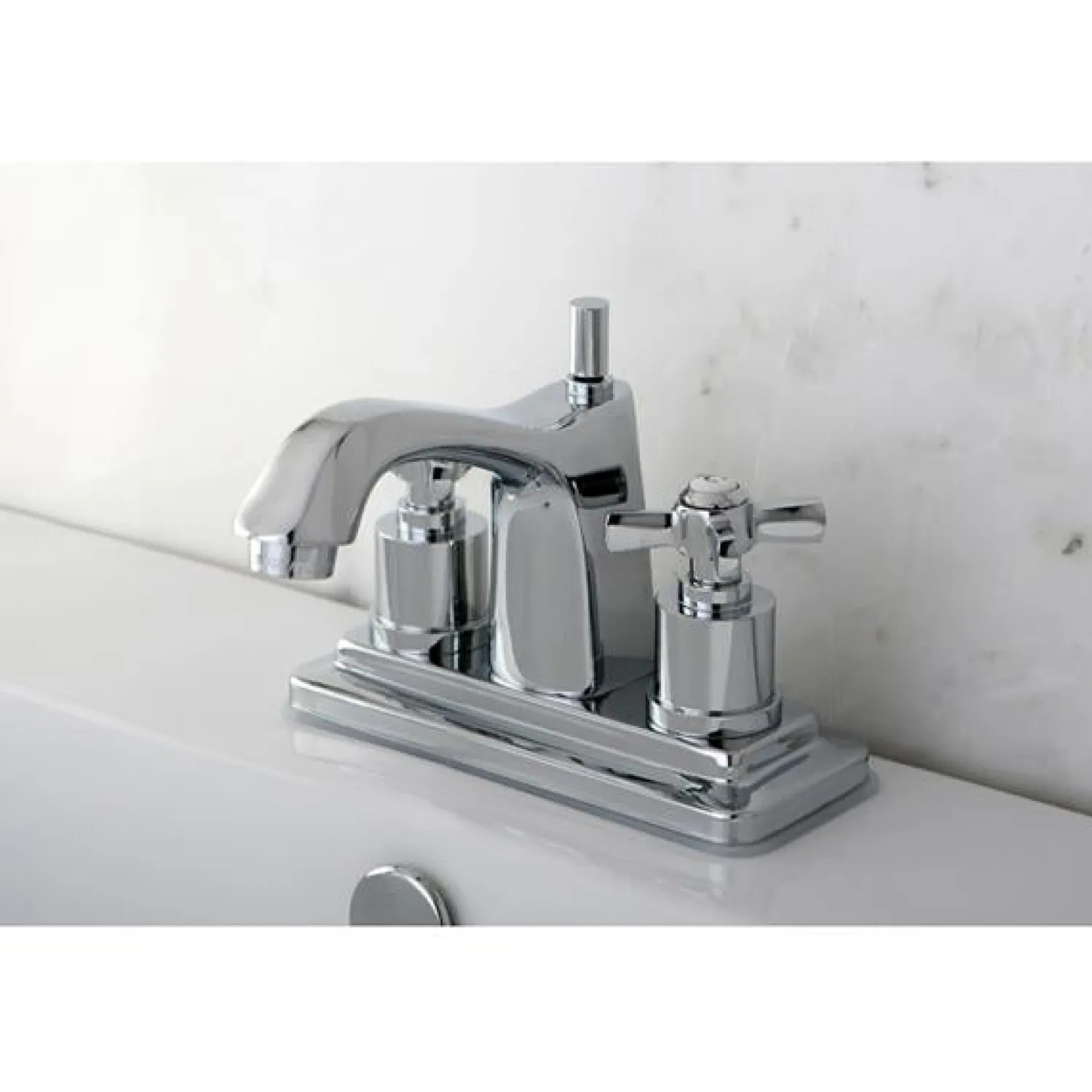 New Millennium 4" Centerset Lavatory Faucet 4" Center Set