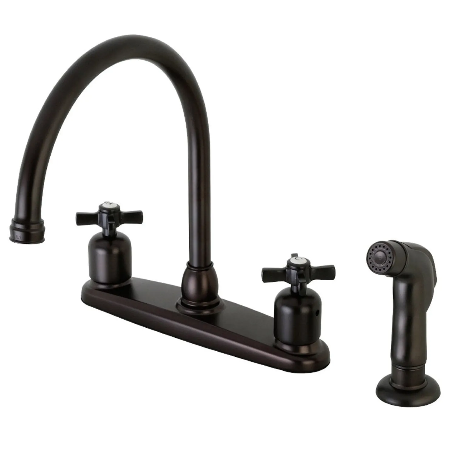 Outlet Millennium Deck Mount Centerset Kitchen Faucet Faucets With Side Spray