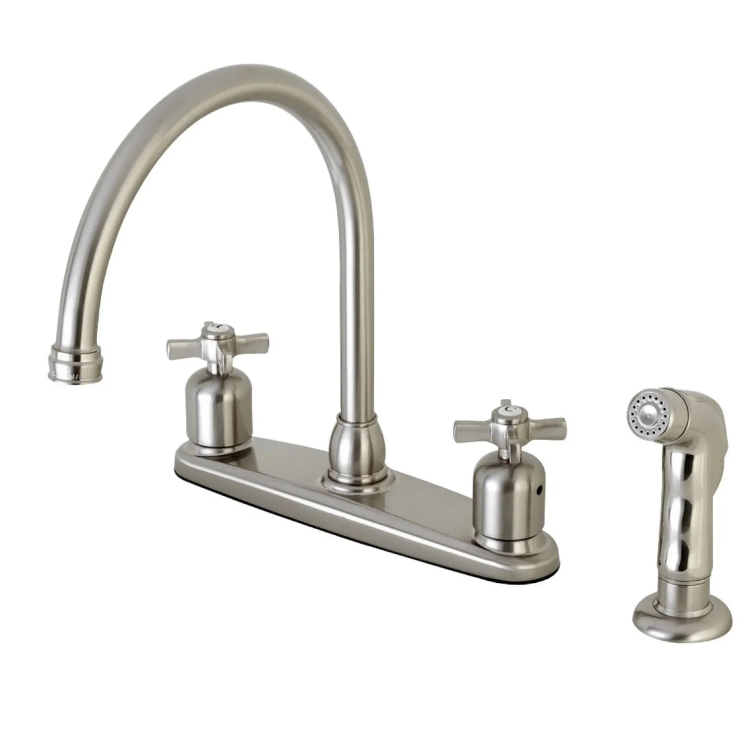 Outlet Millennium Deck Mount Centerset Kitchen Faucet Faucets With Side Spray