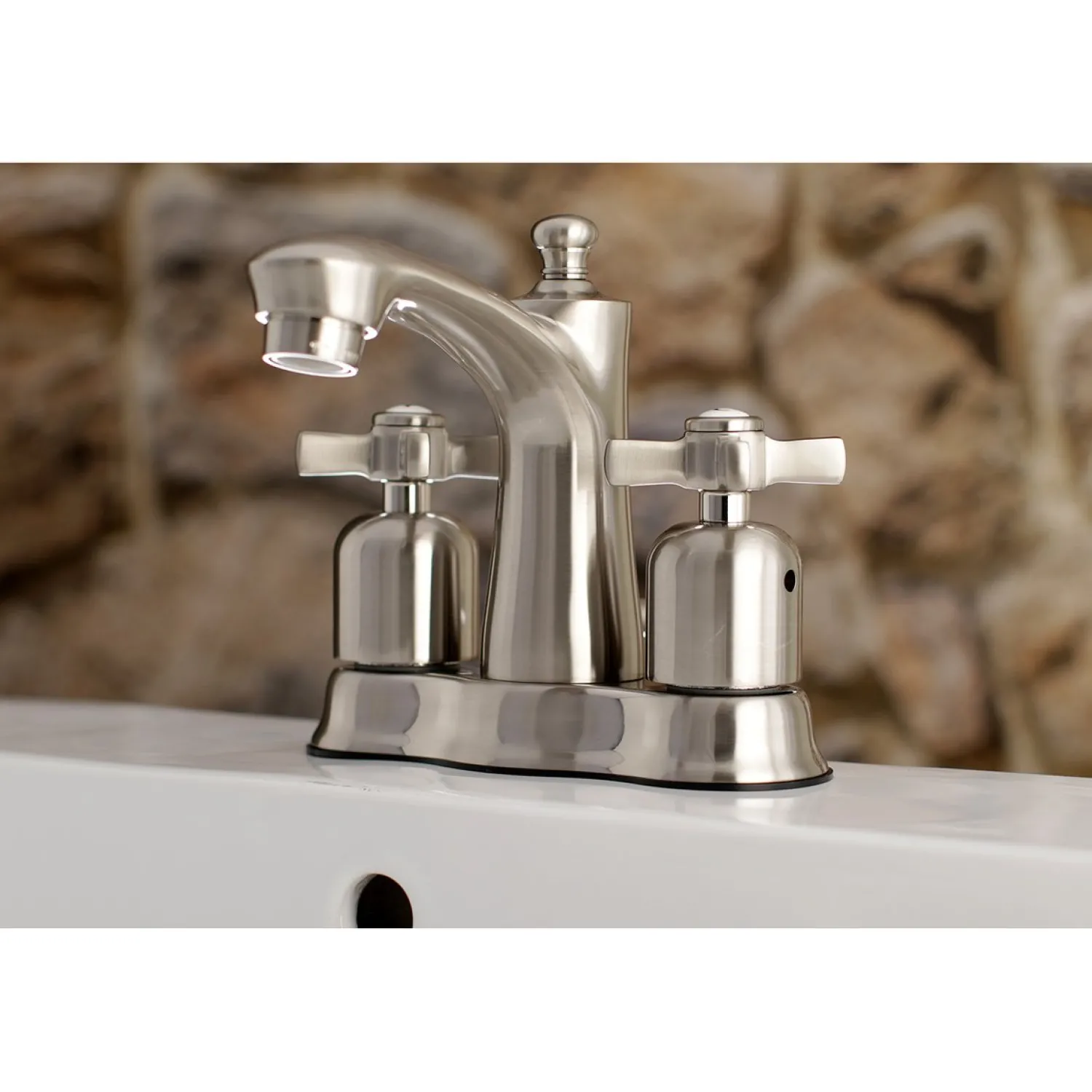 Outlet Millennium Deck Mount 4" Centerset Bathroom Faucet 4" Center Set
