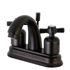 Outlet Millennium Deck Mount 4-Inch Centerset Bathroom Faucet 4" Center Set