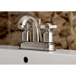 Outlet Millennium Deck Mount 4-Inch Centerset Bathroom Faucet 4