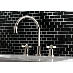 Clearance Millennium Deck Mount 8-Inch Widespread Bathroom Faucet 8