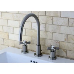 Clearance Millennium Deck Mount 8-Inch Widespread Bathroom Faucet 8