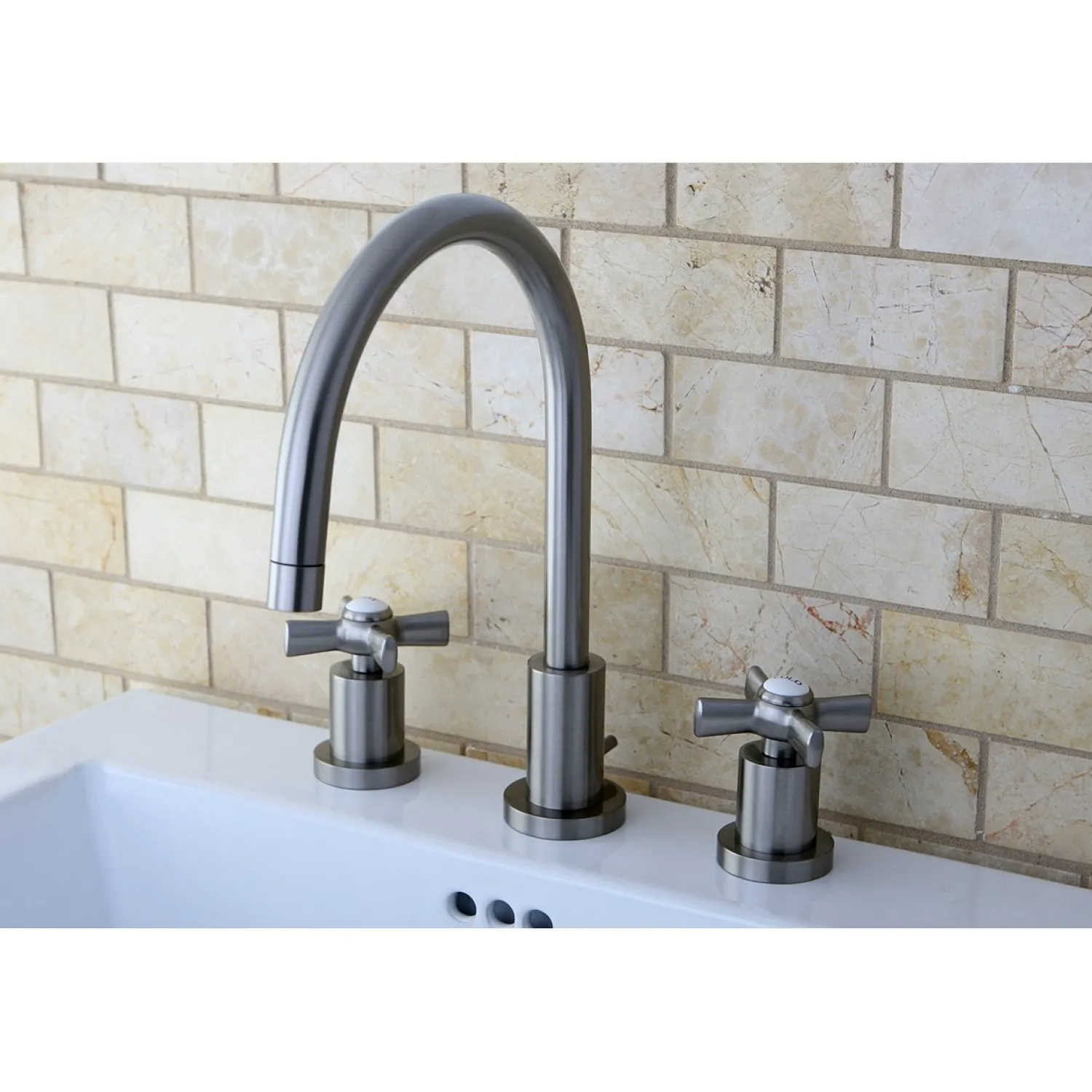 Clearance Millennium Deck Mount 8-Inch Widespread Bathroom Faucet 8" Widespread