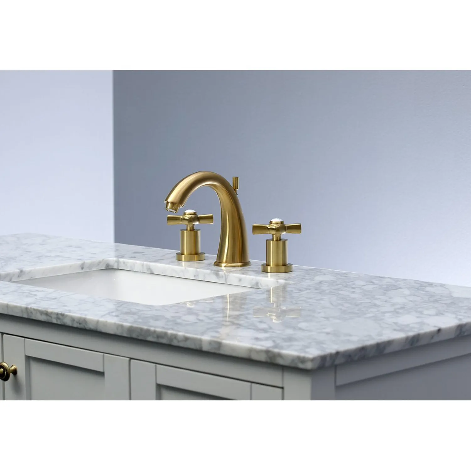 Sale Millennium Deck Mount 8" Widespread Bathroom Faucet 8" Widespread