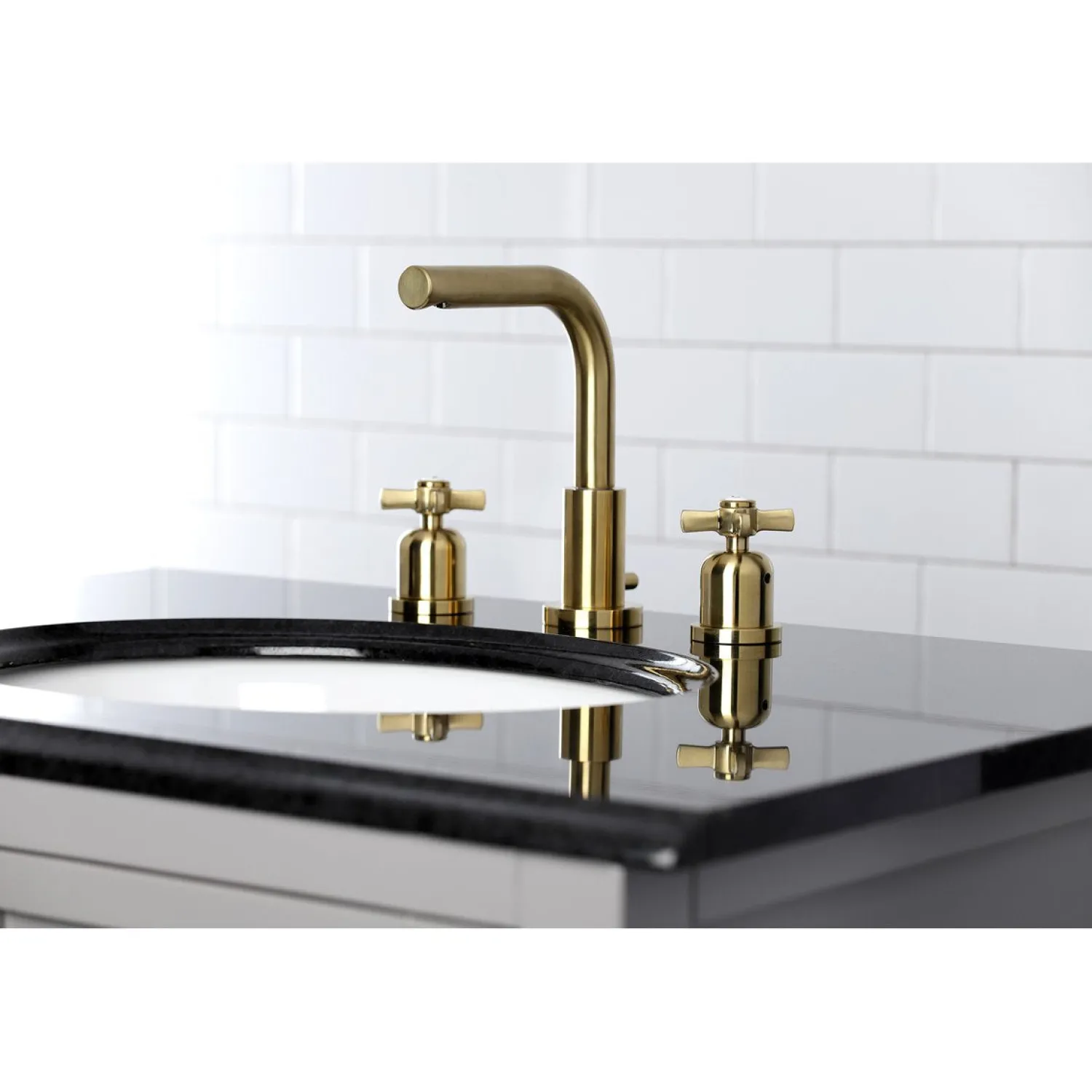 Millennium Fauceture 8-Inch Widespread Bathroom Faucet 8" Widespread