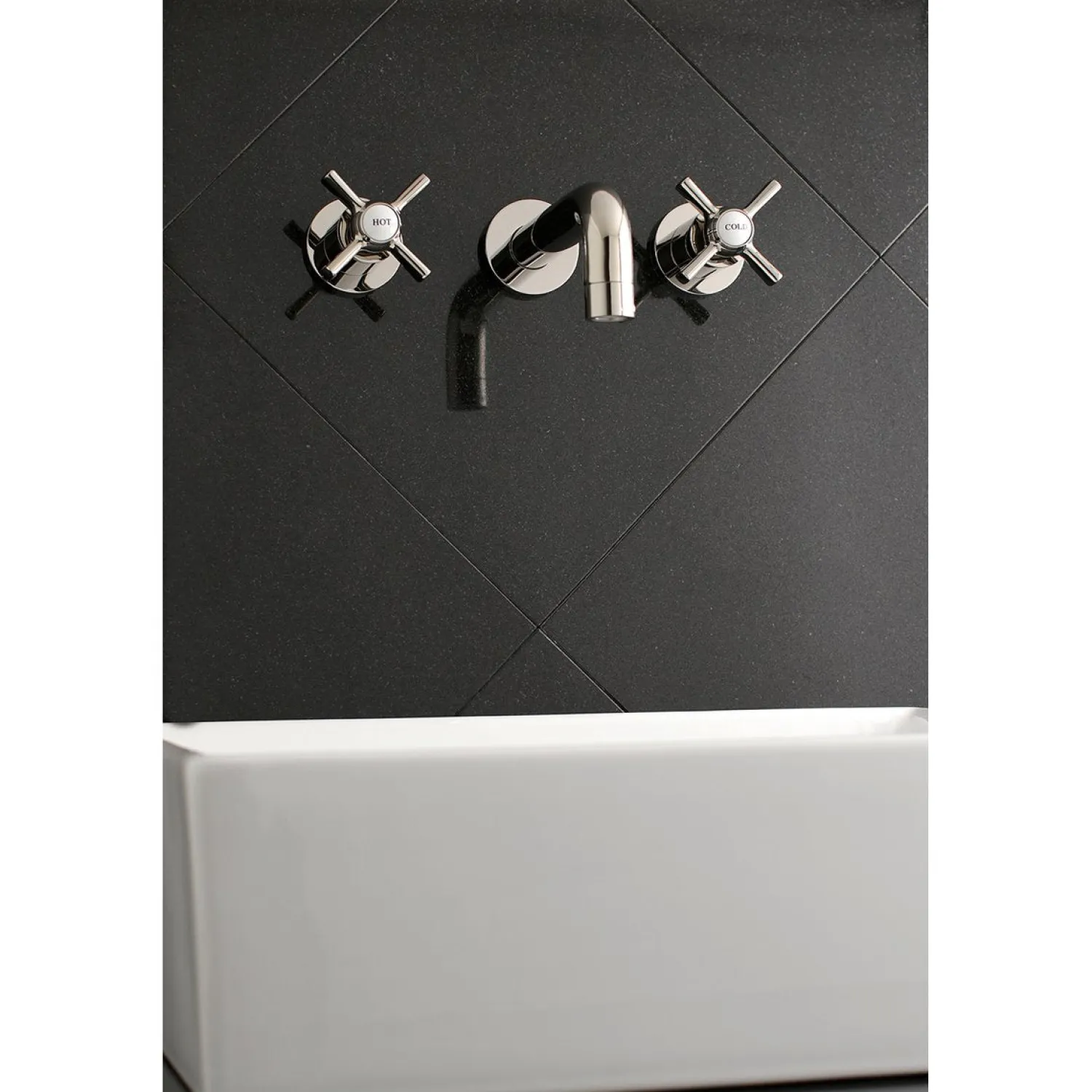 Discount Millennium 2-Handle Wall Mount Bathroom Faucet Wall Mount