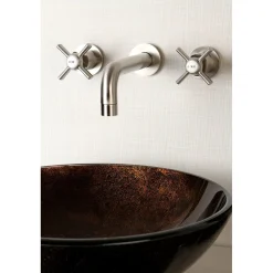 Discount Millennium 2-Handle Wall Mount Bathroom Faucet Wall Mount