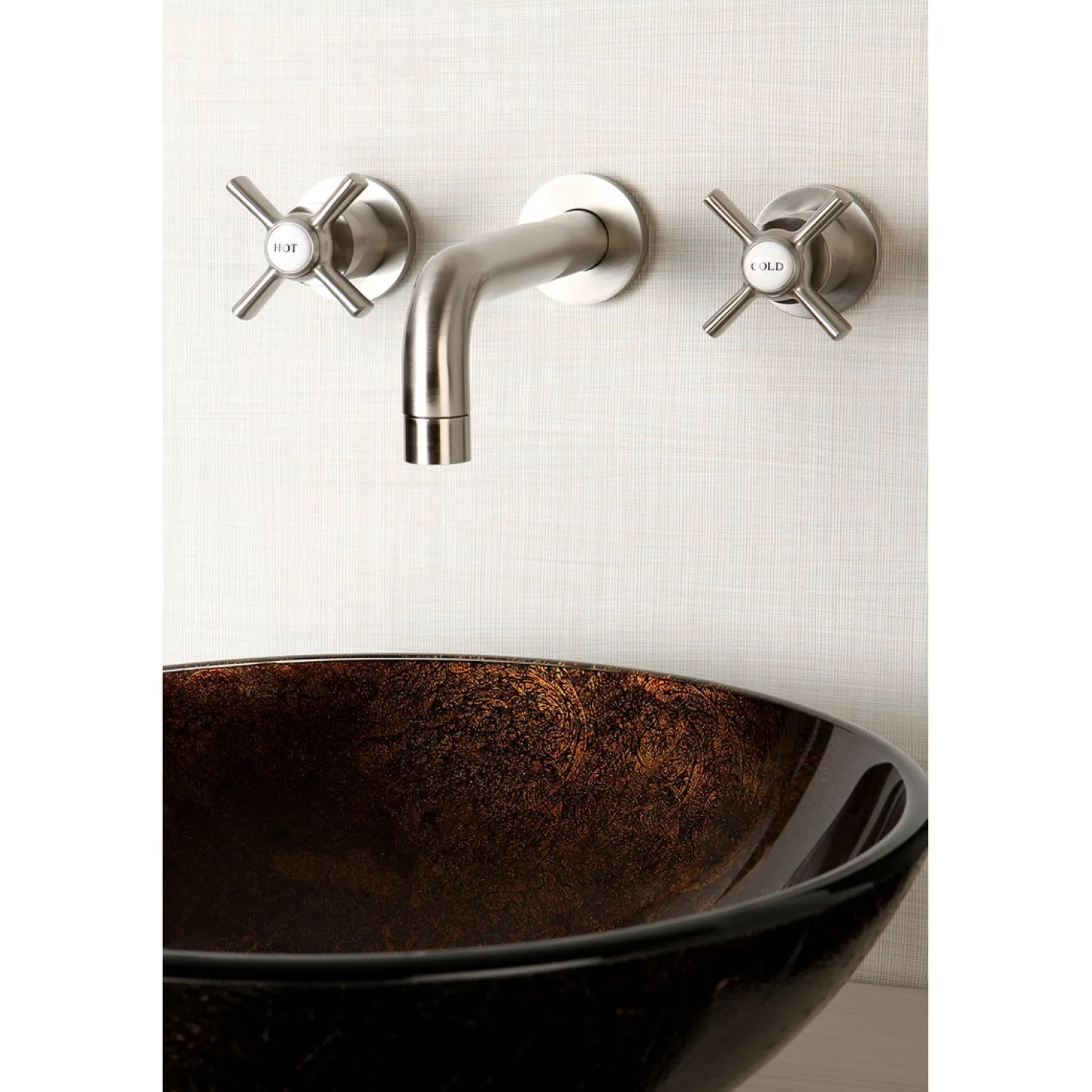 Discount Millennium 2-Handle Wall Mount Bathroom Faucet Wall Mount