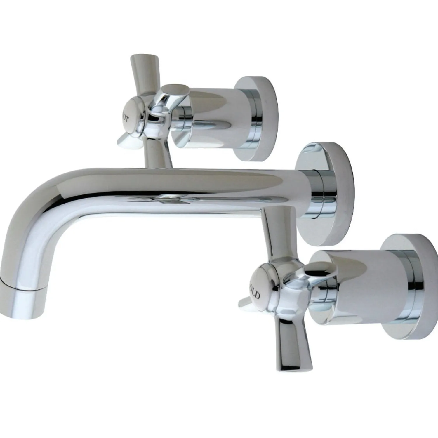 Discount Millennium 2-Handle Wall Mount Bathroom Faucet Wall Mount