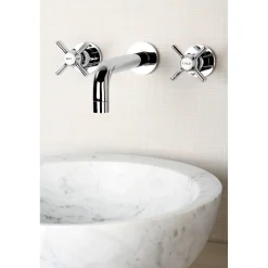 Discount Millennium 2-Handle Wall Mount Bathroom Faucet Wall Mount
