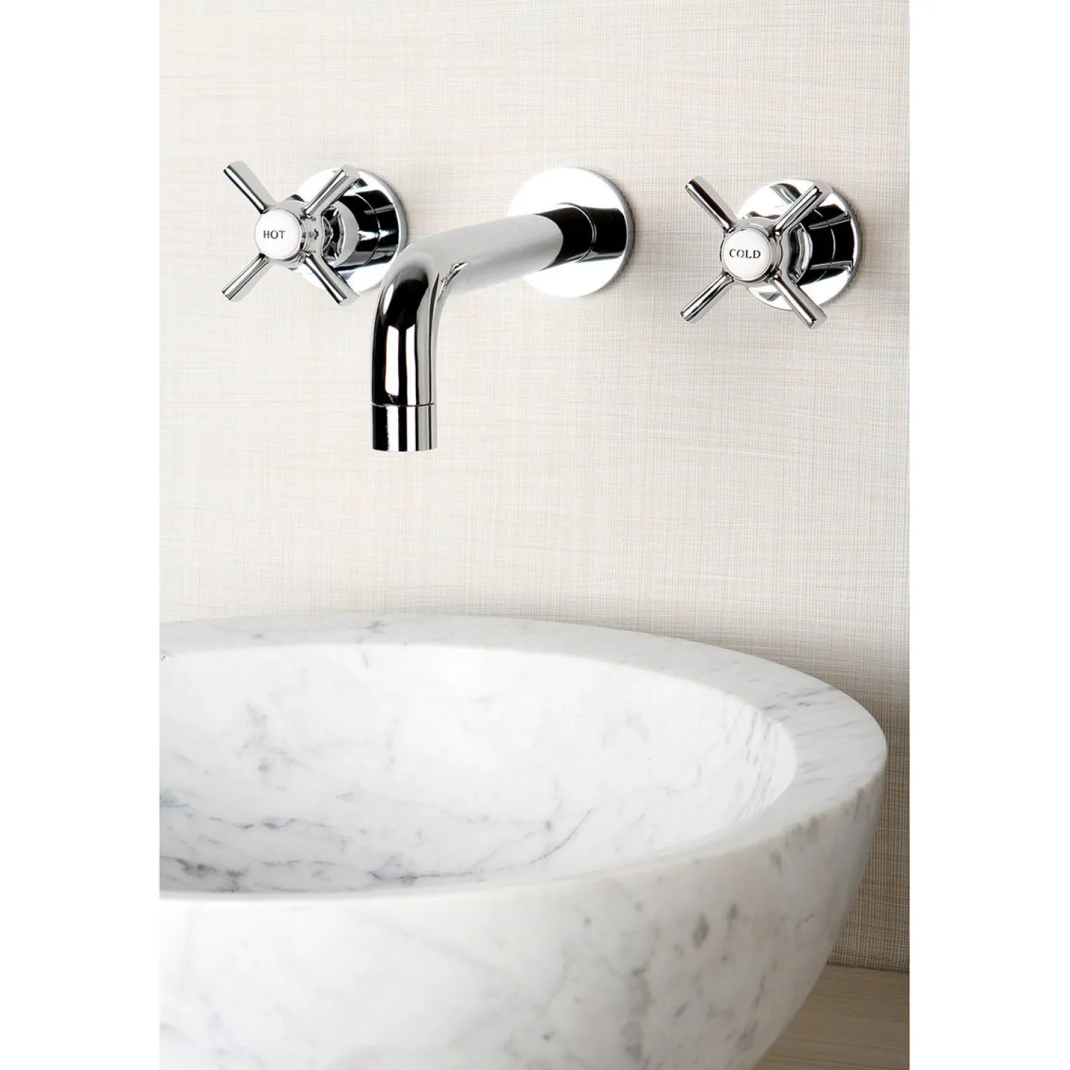Discount Millennium 2-Handle Wall Mount Bathroom Faucet Wall Mount