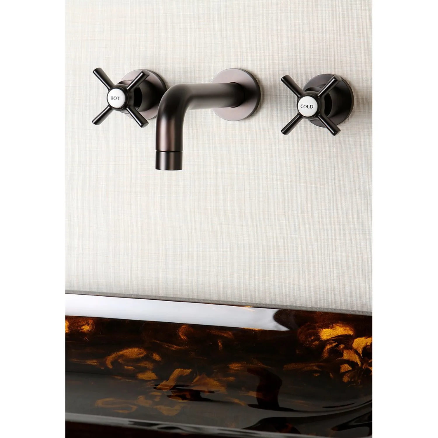 Discount Millennium 2-Handle Wall Mount Bathroom Faucet Wall Mount