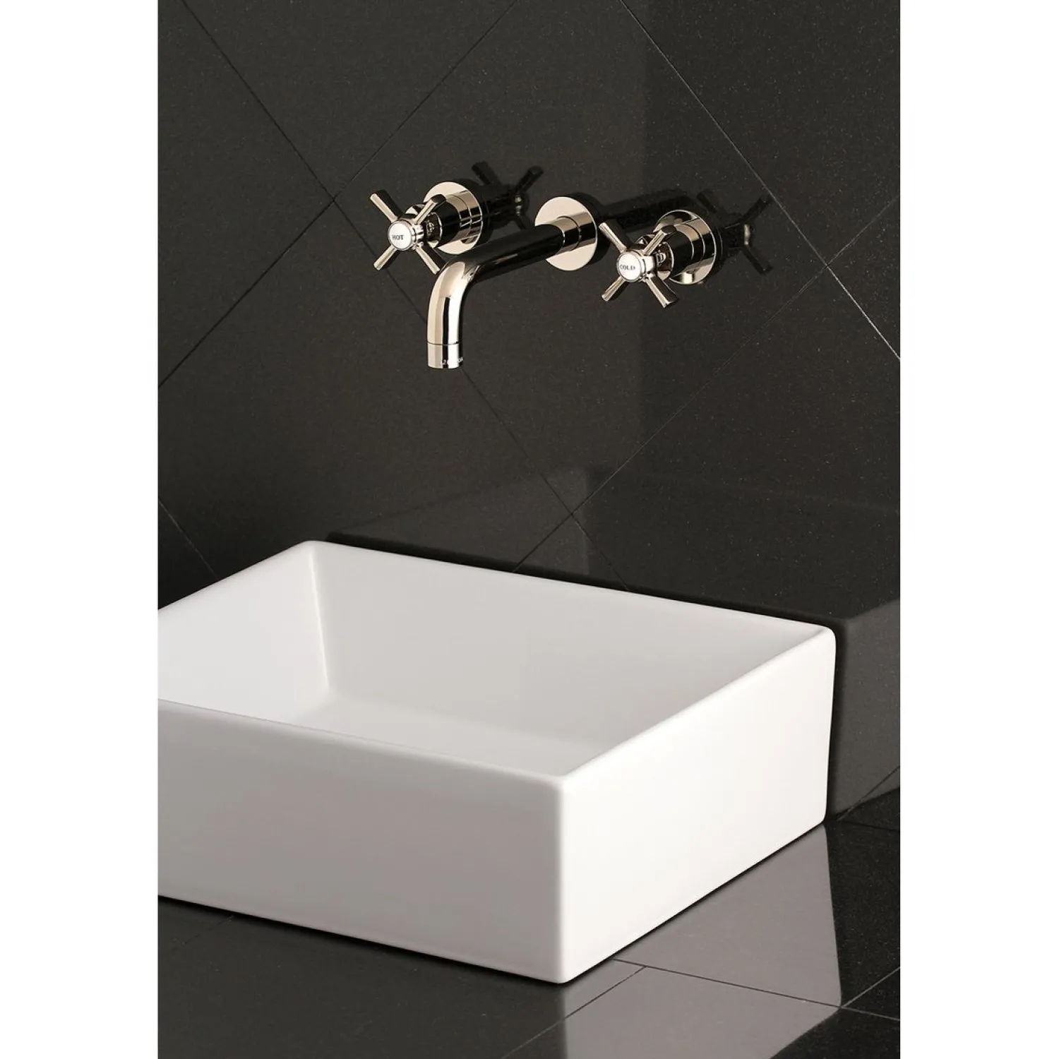 Discount Millennium 2-Handle Wall Mount Bathroom Faucet Wall Mount