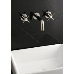 Discount Millennium 2-Handle Wall Mount Bathroom Faucet Wall Mount
