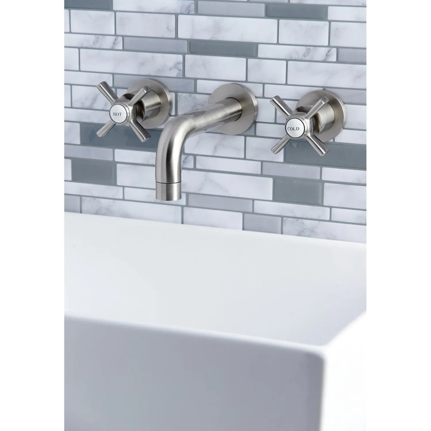 Discount Millennium 2-Handle Wall Mount Bathroom Faucet Wall Mount