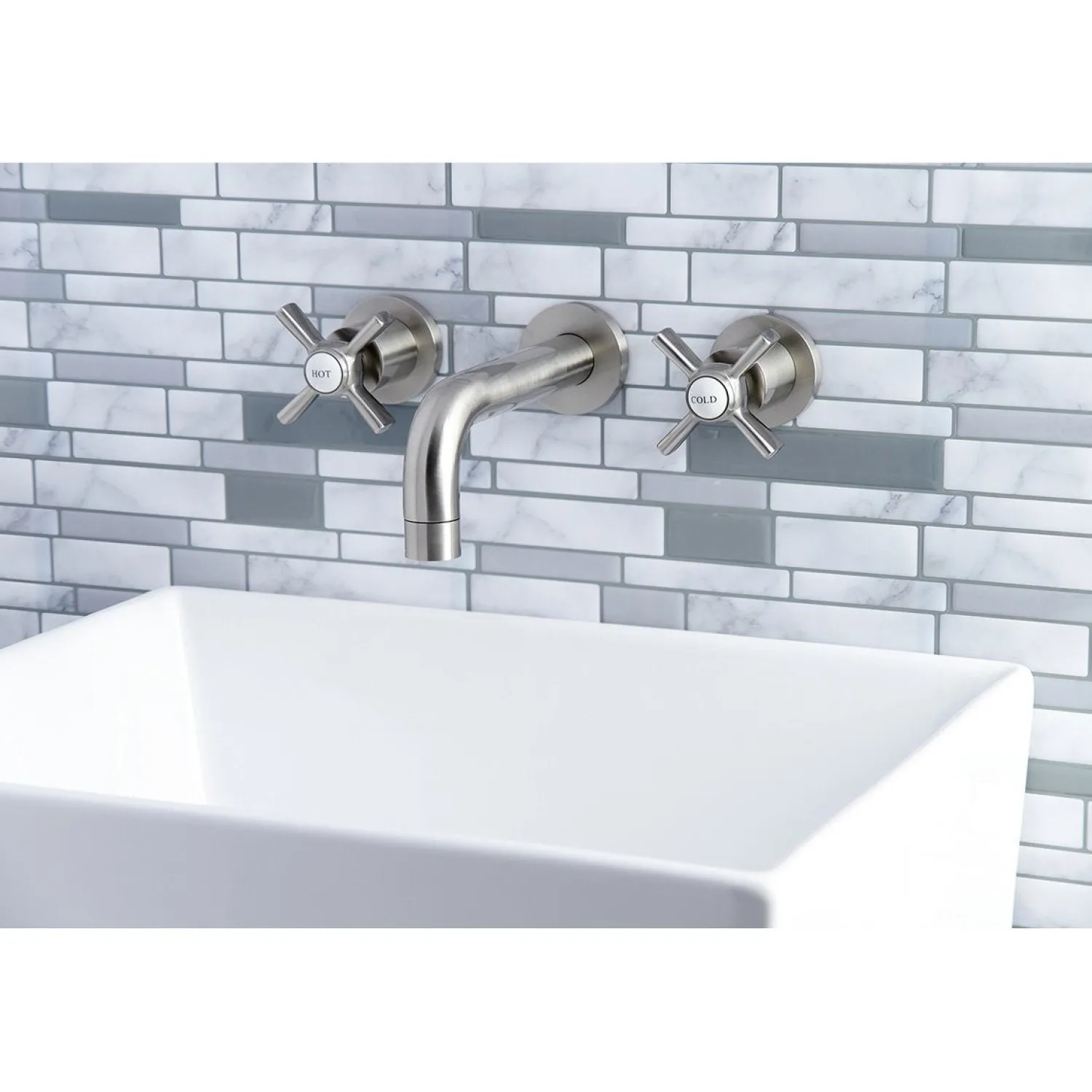 Discount Millennium 2-Handle Wall Mount Bathroom Faucet Wall Mount