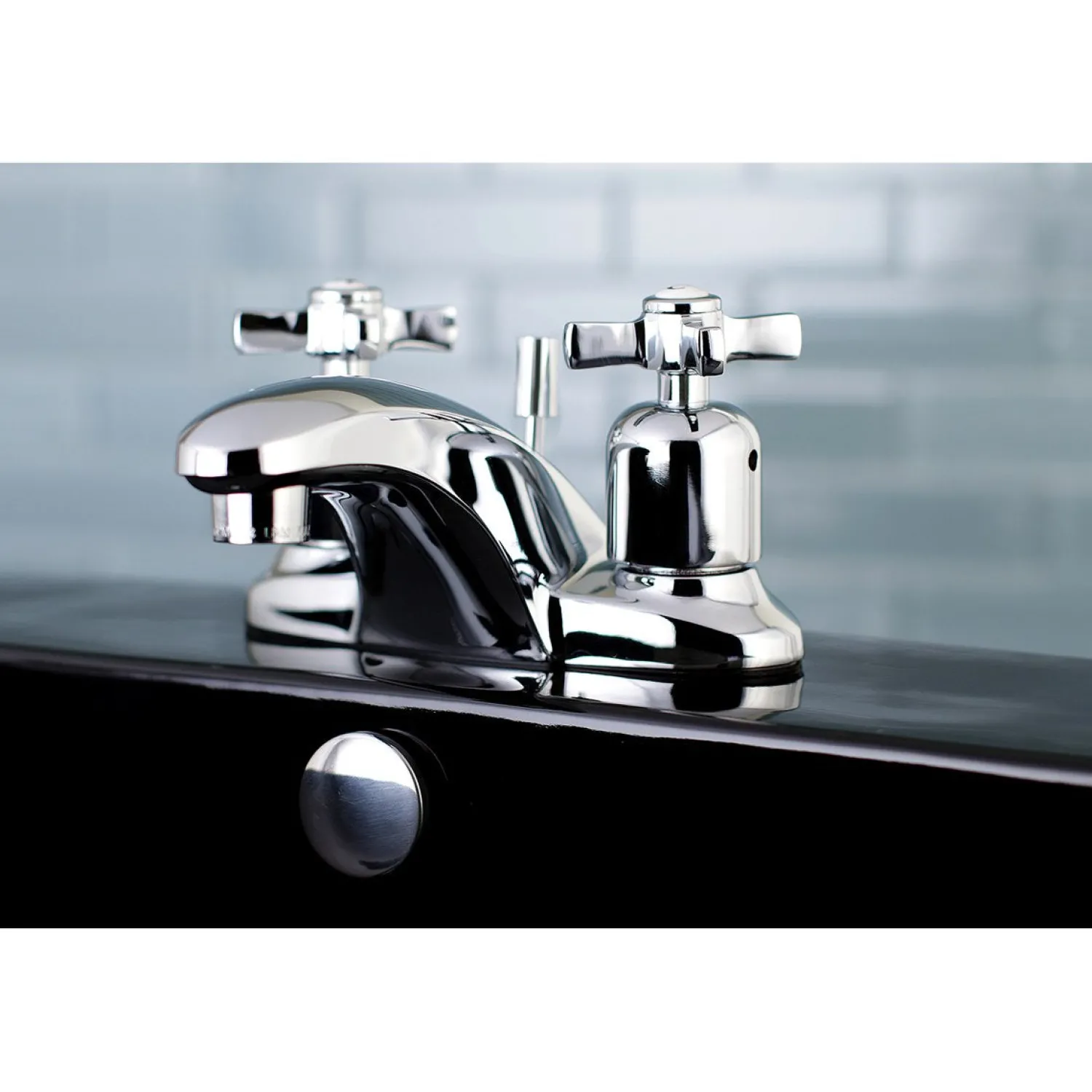 Hot Millennium 2-Handle 4-Inch Centerset Bathroom Faucet 4" Center Set