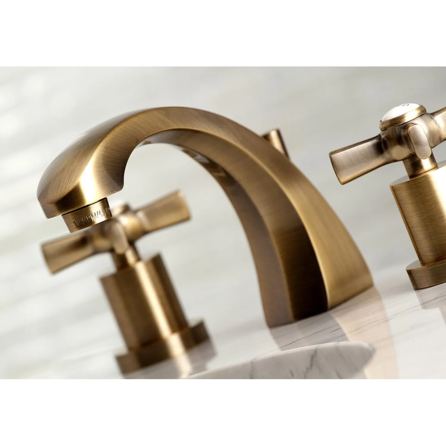 Sale Millennium 2-Handle 8" Widespread Bathroom Faucet 8" Widespread
