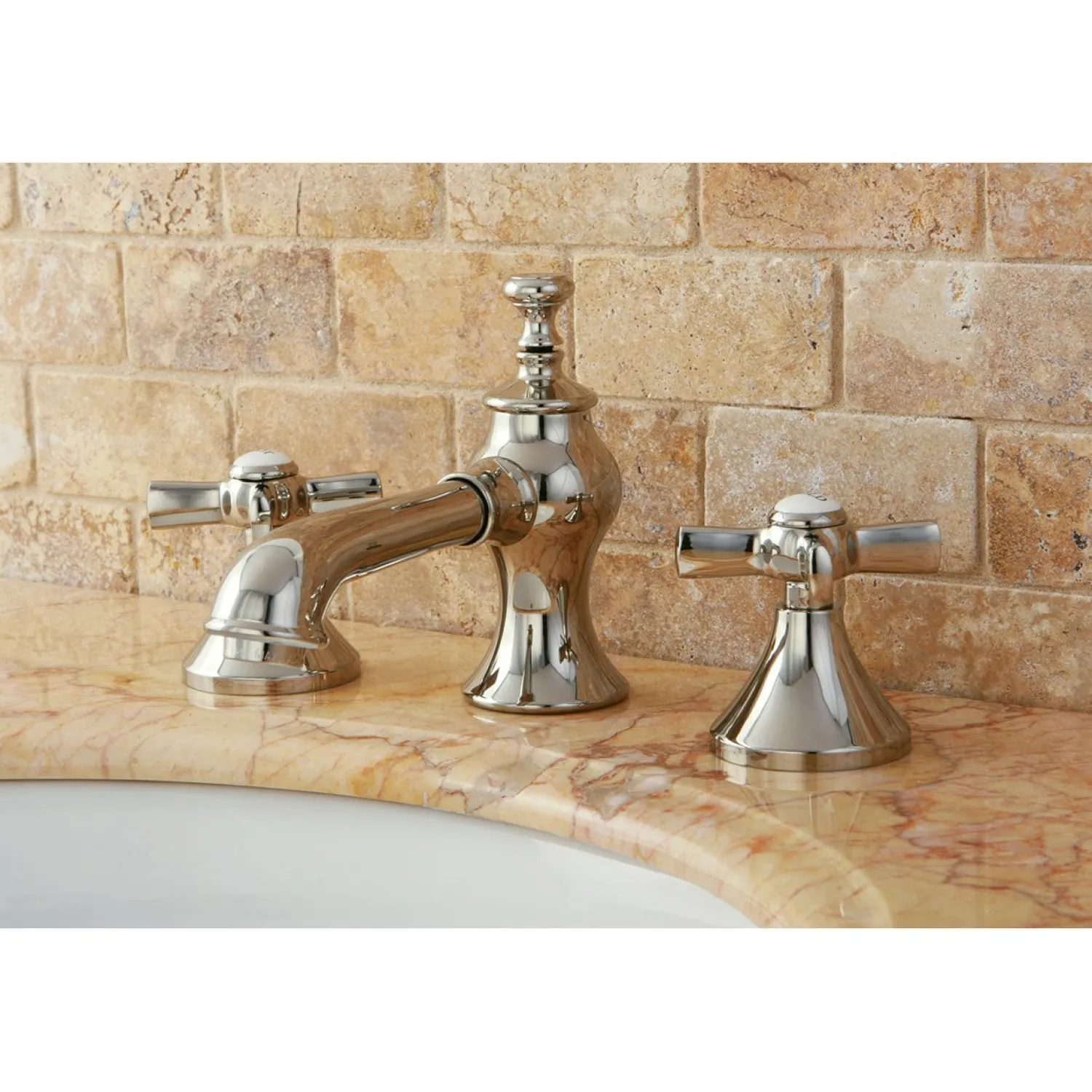 Best Millennium 3-Hole 8" Widespread Bathroom Faucet 8" Widespread