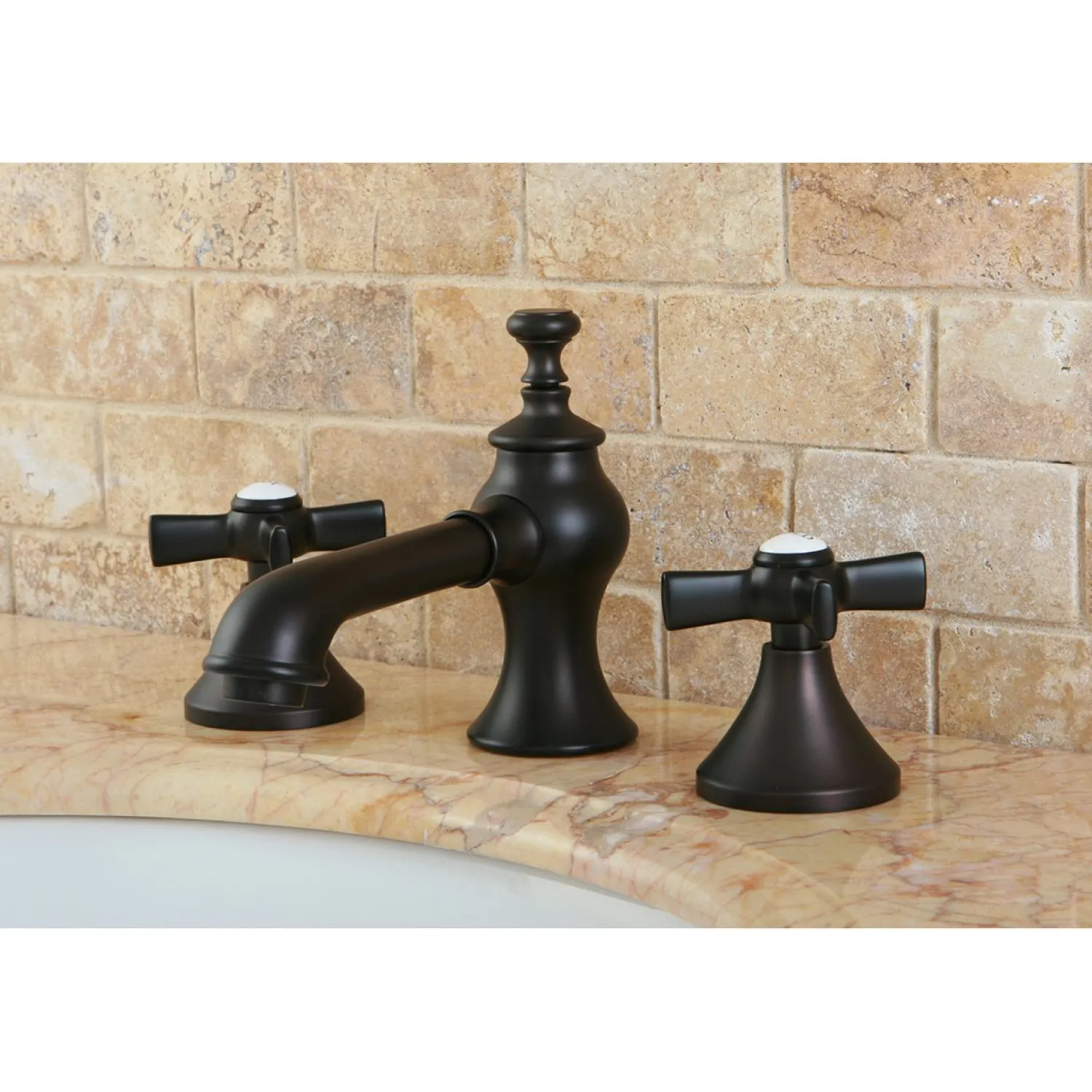 Best Millennium 3-Hole 8" Widespread Bathroom Faucet 8" Widespread