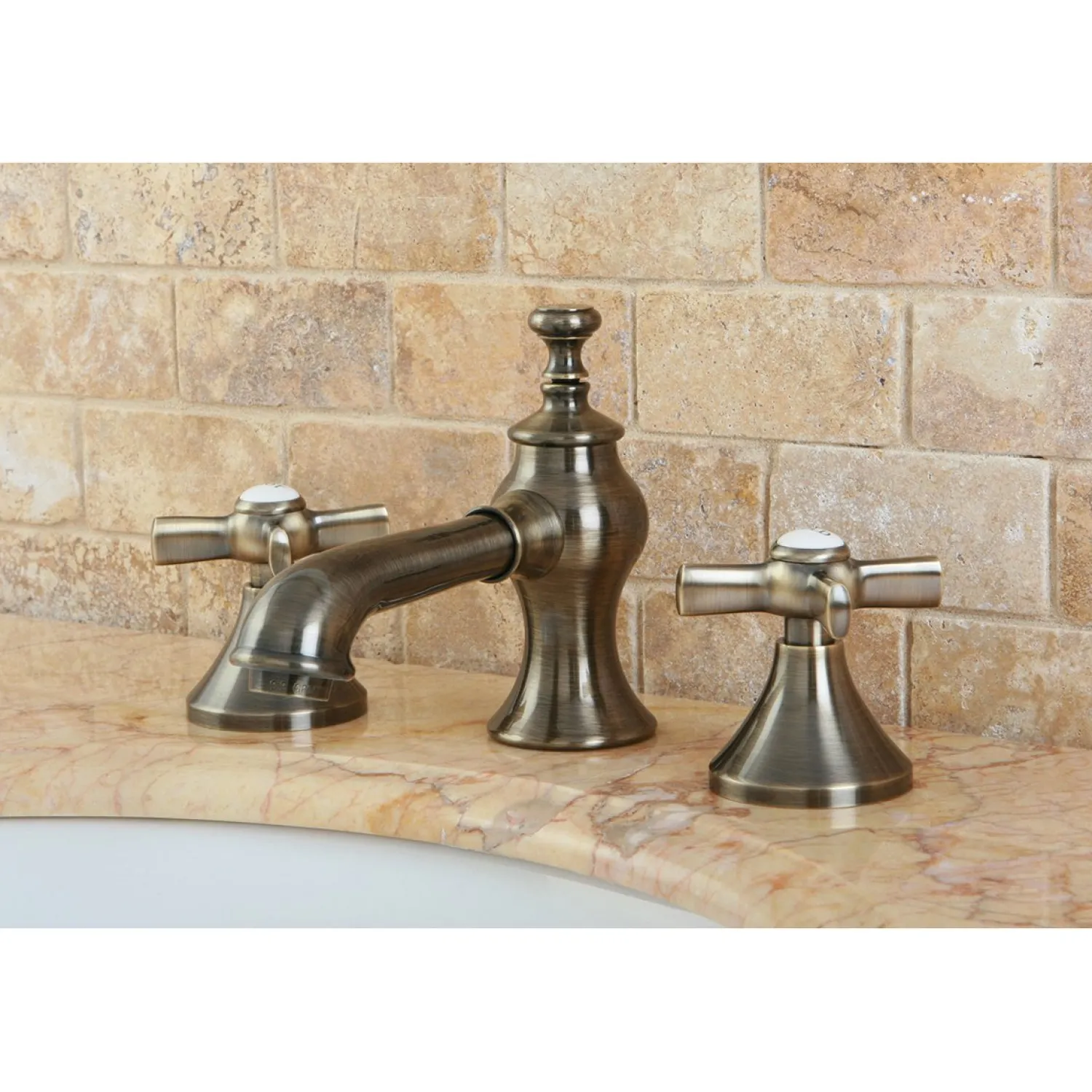 Best Millennium 3-Hole 8" Widespread Bathroom Faucet 8" Widespread