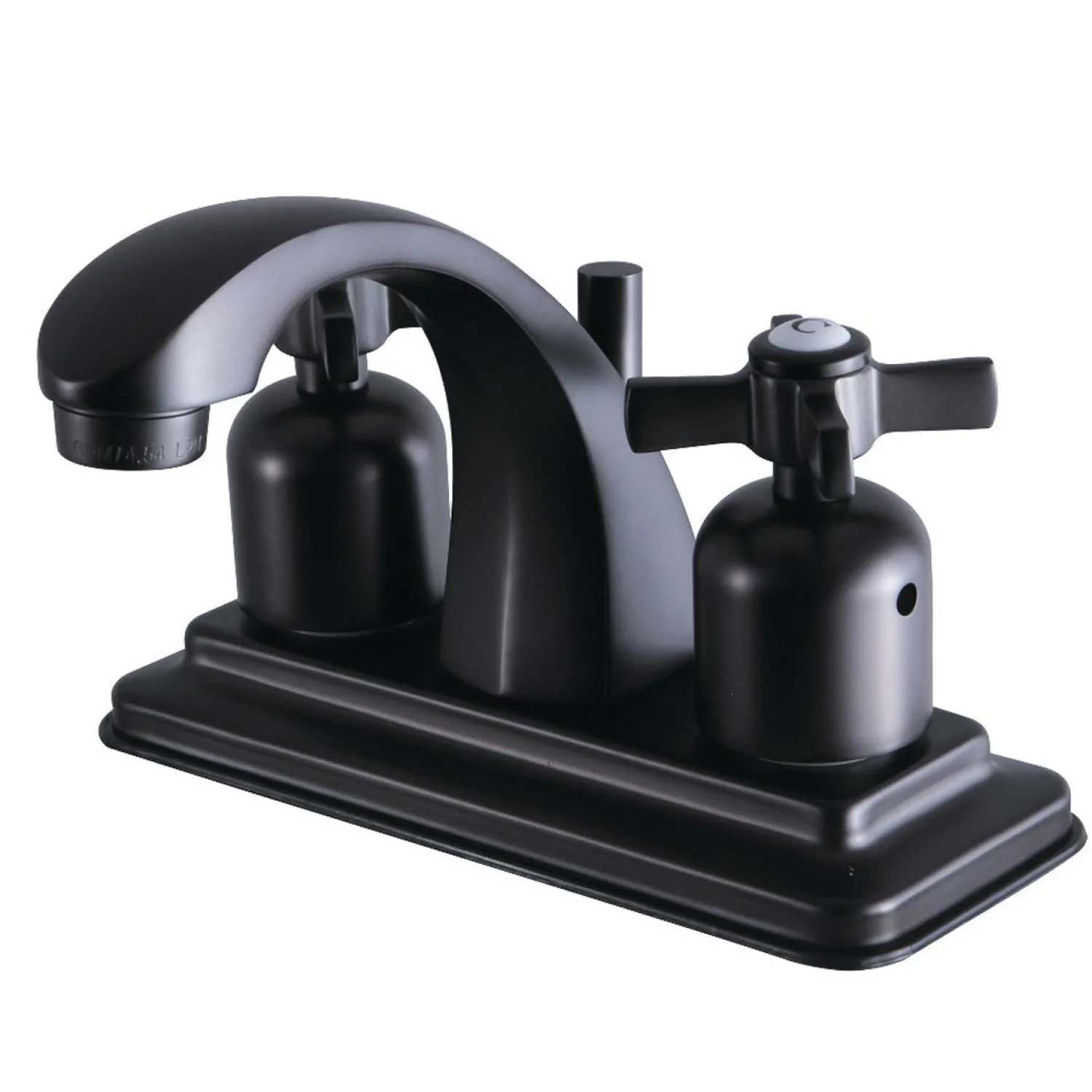 Sale Millennium 4-Inch Centerset Bathroom Faucet with Retail Pop-Up 4" Center Set