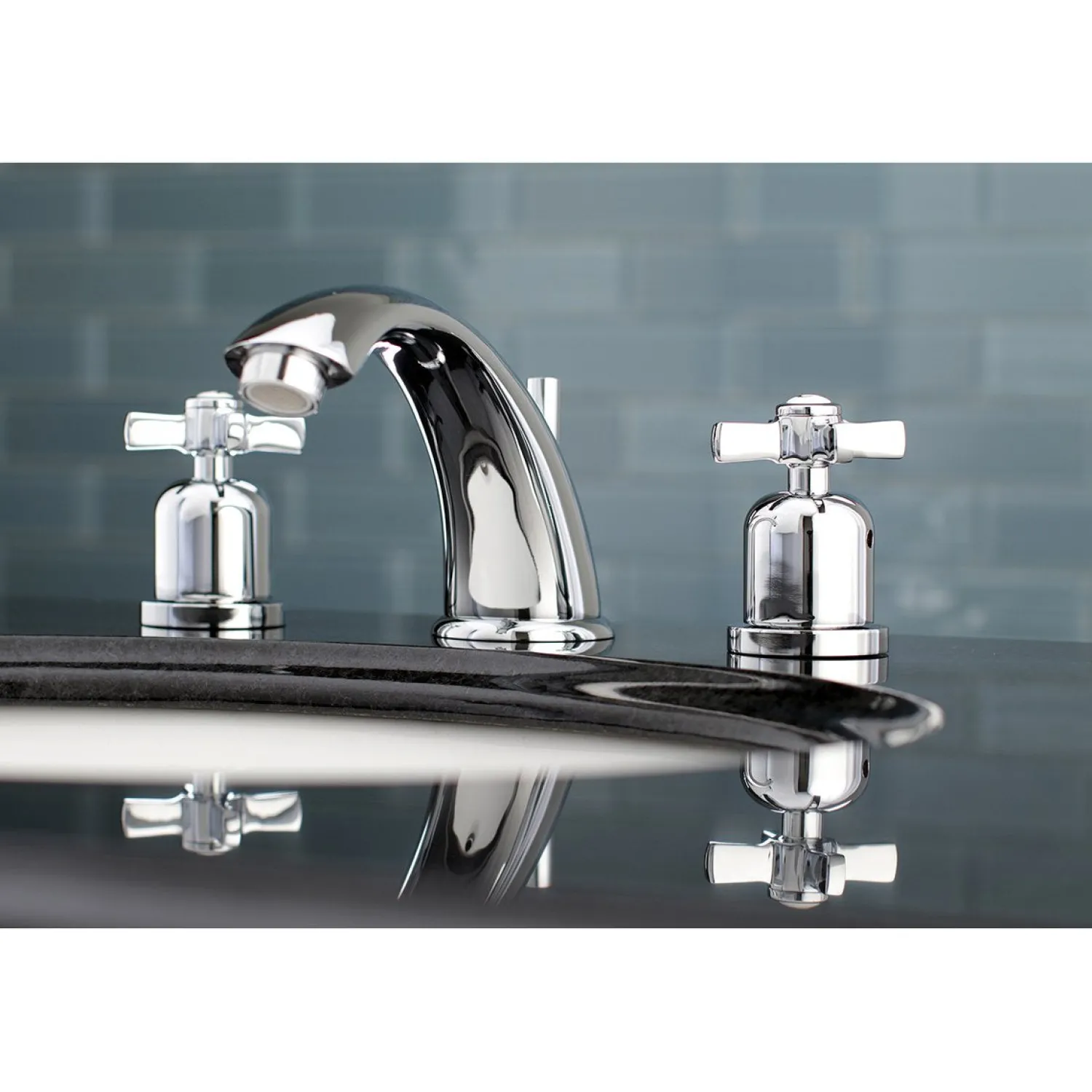New Millennium 8-Inch Widespread 3-Hole Bathroom Faucet 8" Widespread