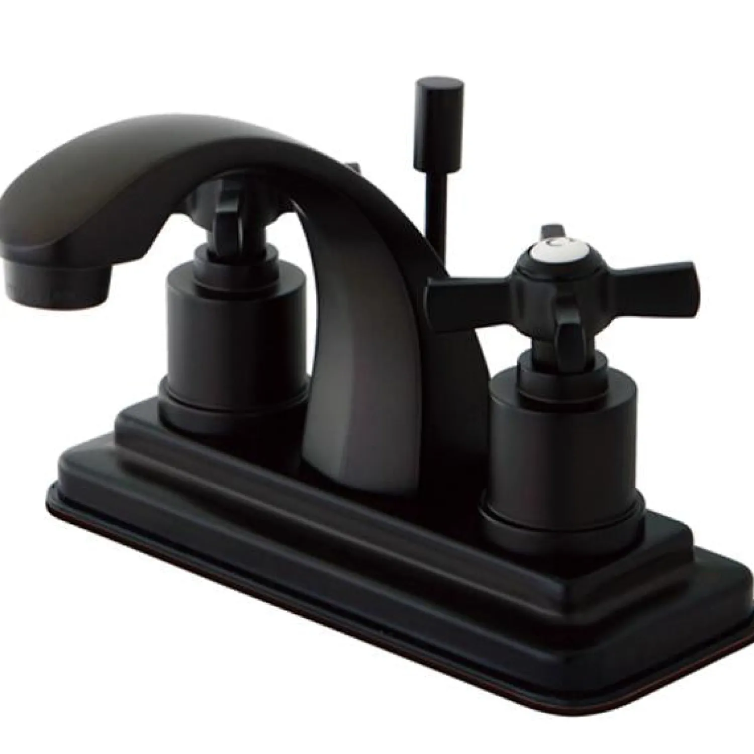 New Millennium Modern 4" Centerset Lavatory Faucet 4" Center Set