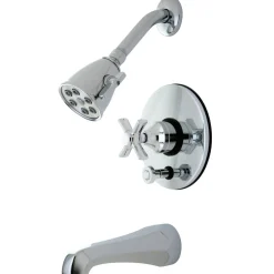 Online Millennium Modern Single Hot and Cold Handle Tub/Shower Faucet Tub & Shower Sets