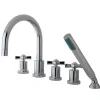 Discount Millennium 5-Piece Roman Tub Filler Tub Faucets
