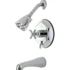 Discount Millennium Single Hot and Cold Handle Tub/Shower Faucet Tub & Shower Sets