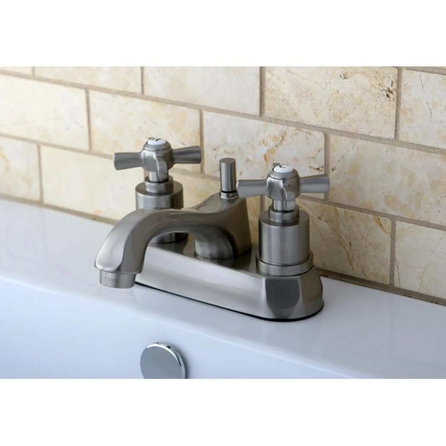 Discount Millennium Solid Brass 4" Centerset Lavatory Faucet 4" Center Set