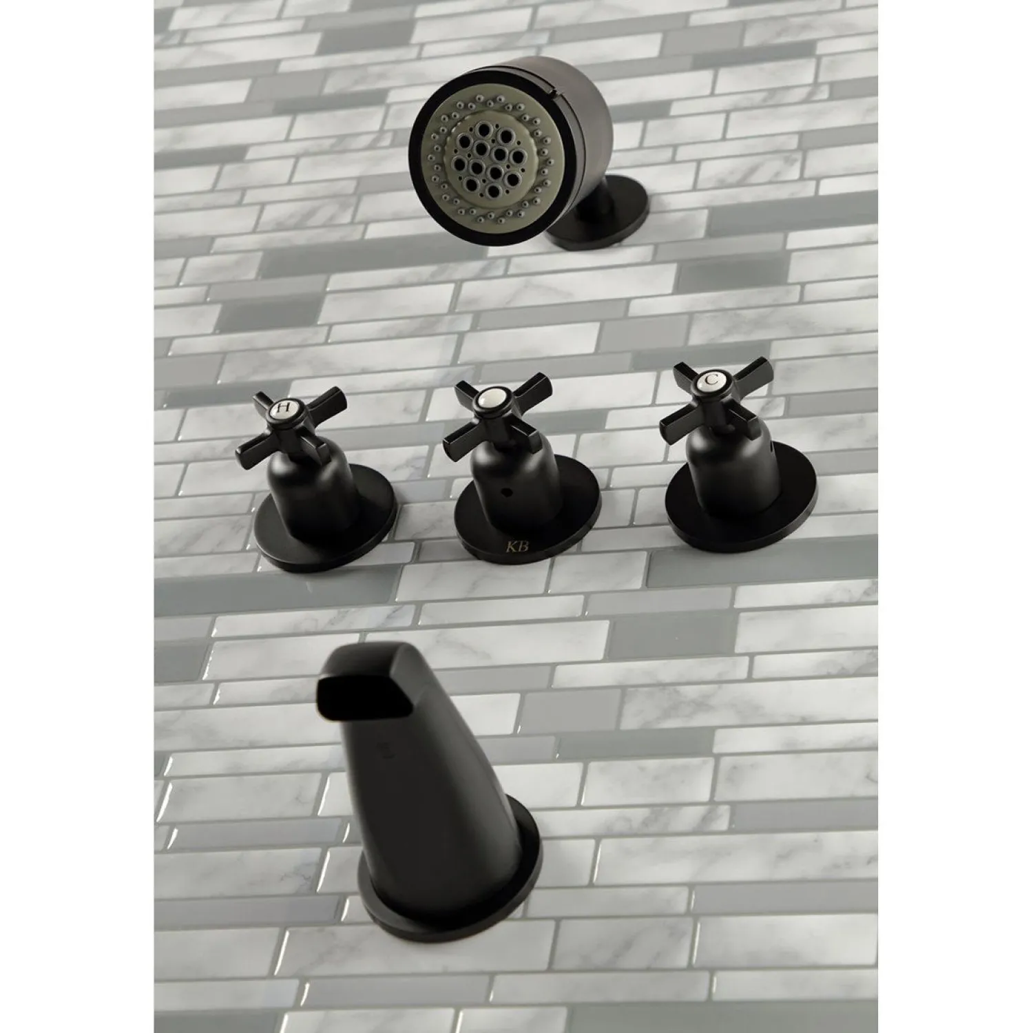 Sale Millennium Three-Handle Tub and Shower Faucet Tub & Shower Sets|Tub Faucets