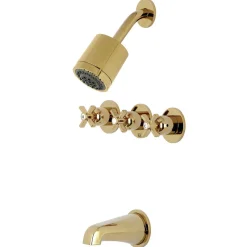 Sale Millennium Three-Handle Tub and Shower Faucet Tub & Shower Sets|Tub Faucets