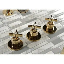 Sale Millennium Three-Handle Tub and Shower Faucet Tub & Shower Sets|Tub Faucets