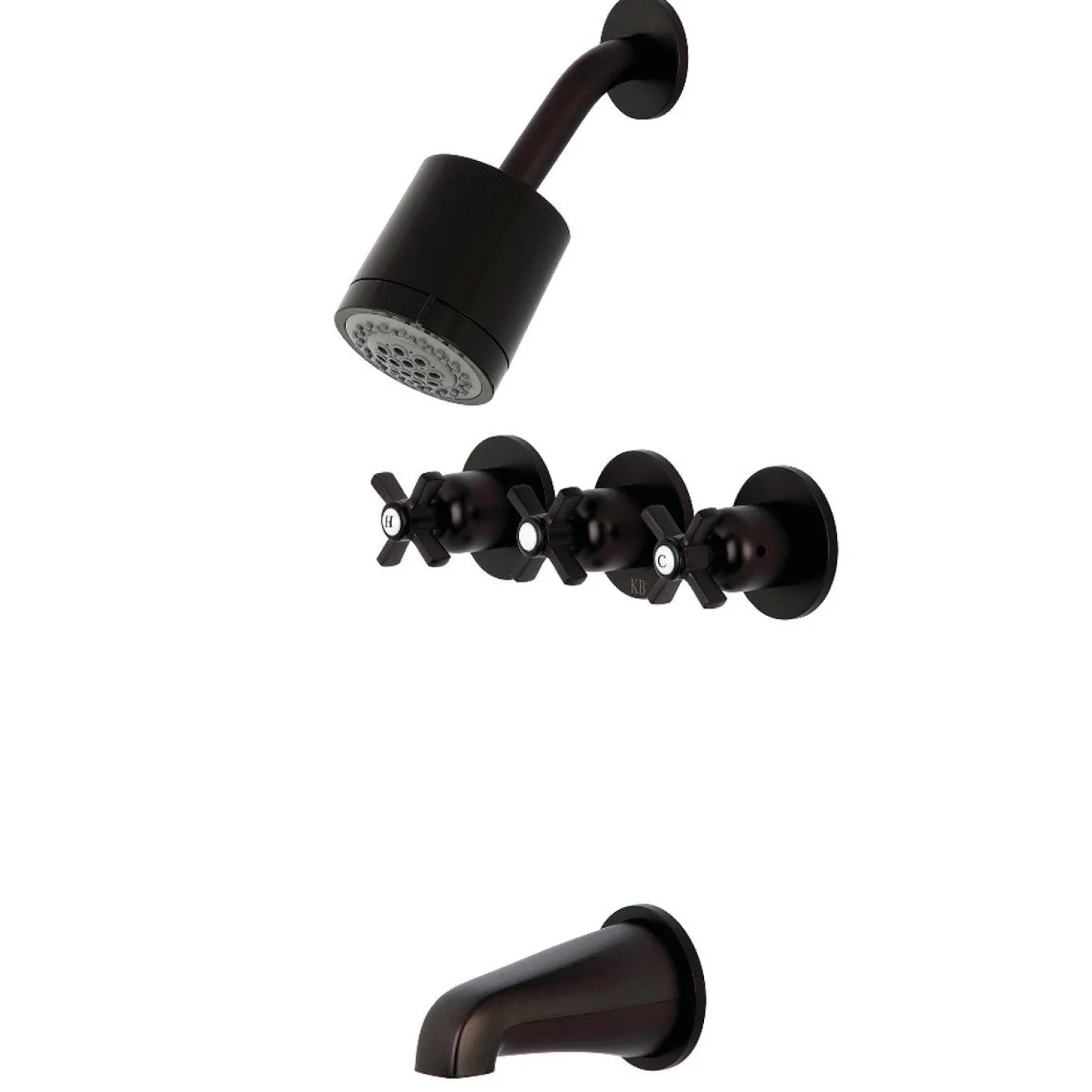 Sale Millennium Three-Handle Tub and Shower Faucet Tub & Shower Sets|Tub Faucets