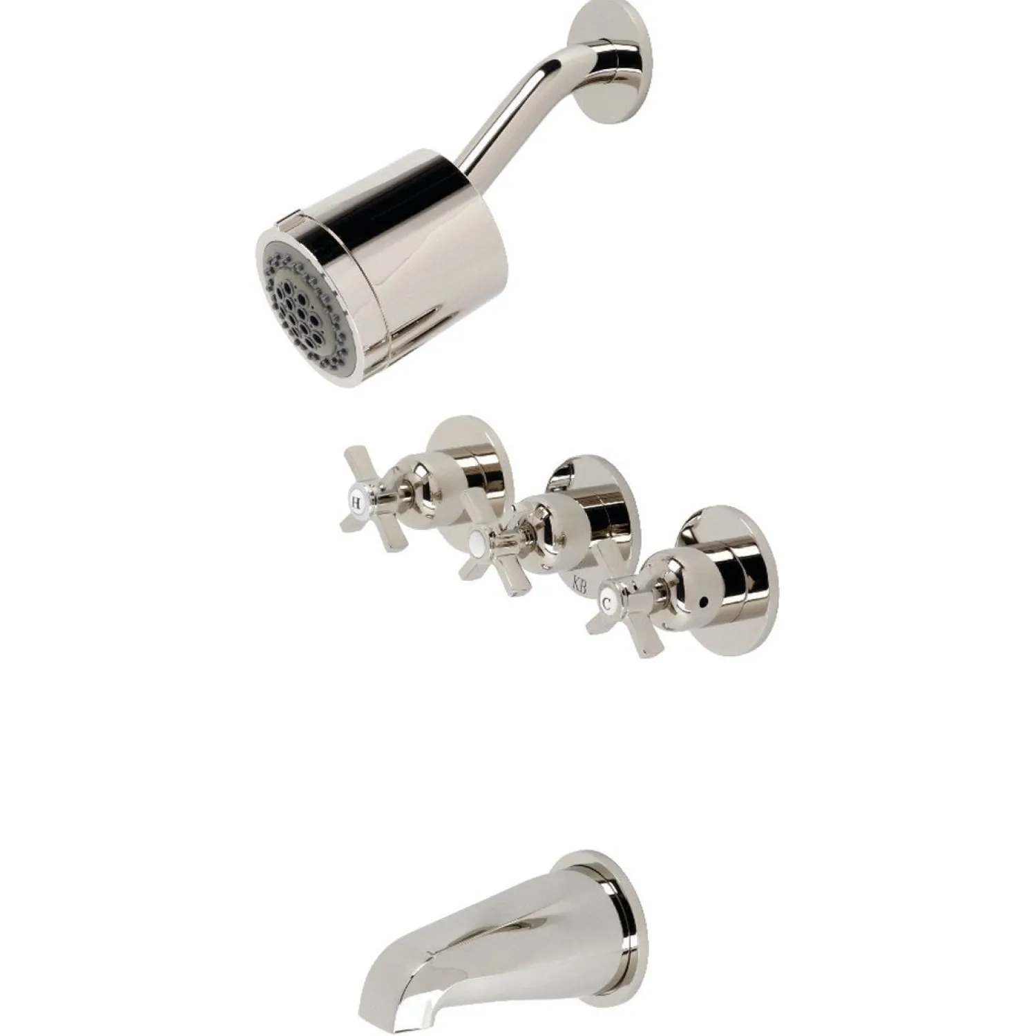 Sale Millennium Three-Handle Tub and Shower Faucet Tub & Shower Sets