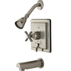 New Millennium Tub/Shower Faucet in Satin Nickel Tub & Shower Sets