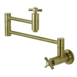 Outlet Millennium Wall Mount Pot Filler Kitchen Faucet Wall Mounted Kitchen Faucets|Single Hole