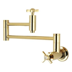 Outlet Millennium Wall Mount Pot Filler Kitchen Faucet Wall Mounted Kitchen Faucets|Single Hole