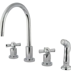 Online Millennium Widespread Kitchen Faucet Widespread Kitchen Faucets|Faucets With Side Spray