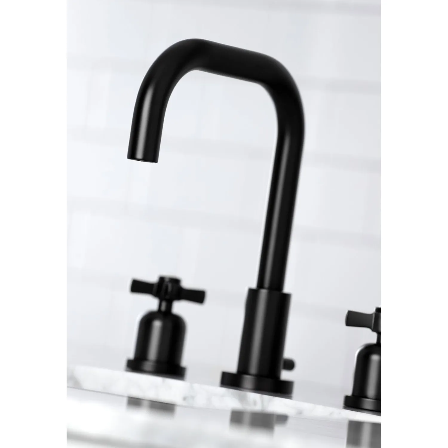 New Millennium Widespread Bathroom Faucet with Brass Pop-Up 8" Widespread