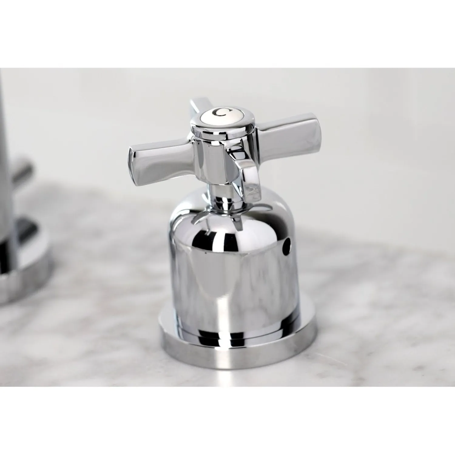 New Millennium Widespread Bathroom Faucet with Brass Pop-Up 8" Widespread