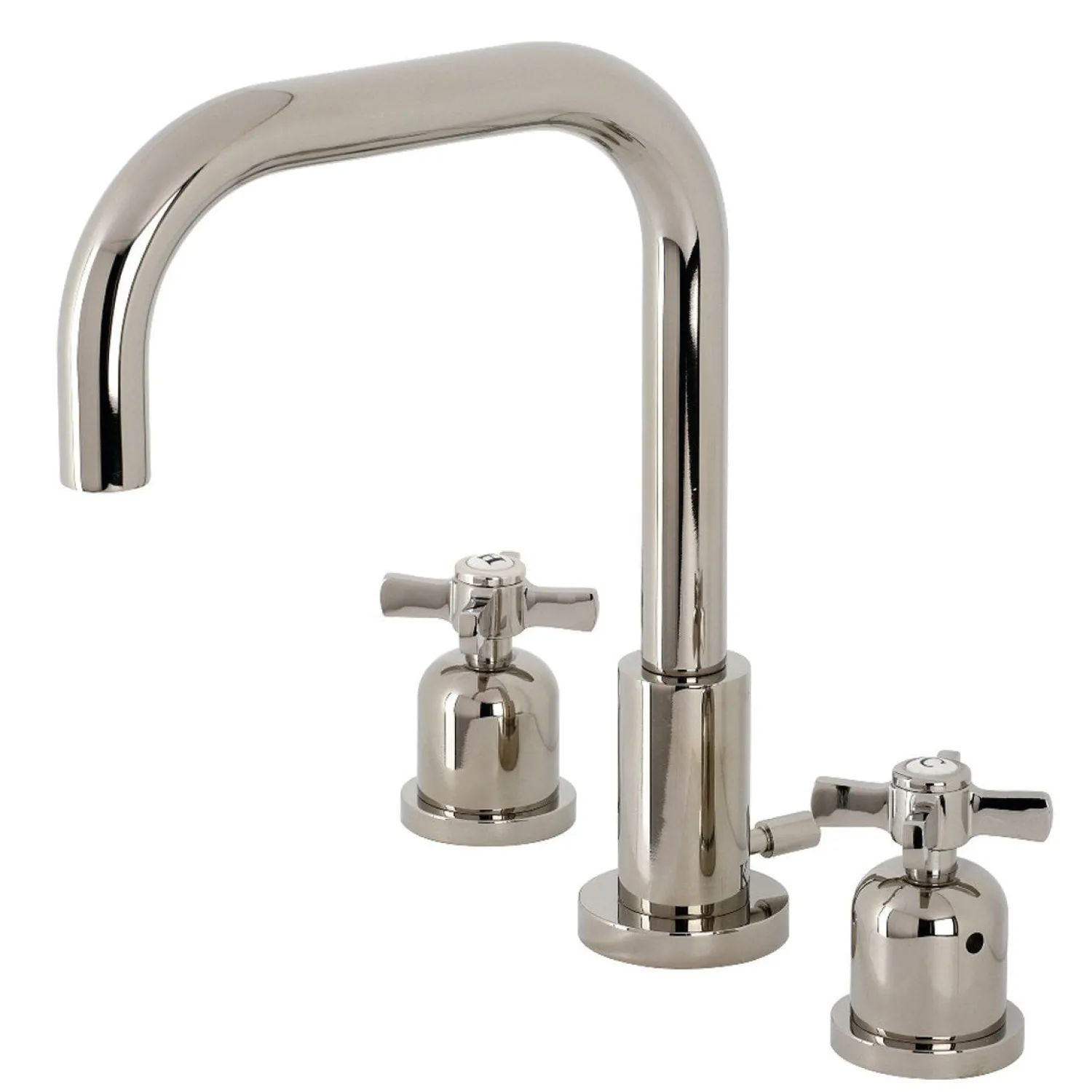 New Millennium Widespread Bathroom Faucet with Brass Pop-Up 8" Widespread