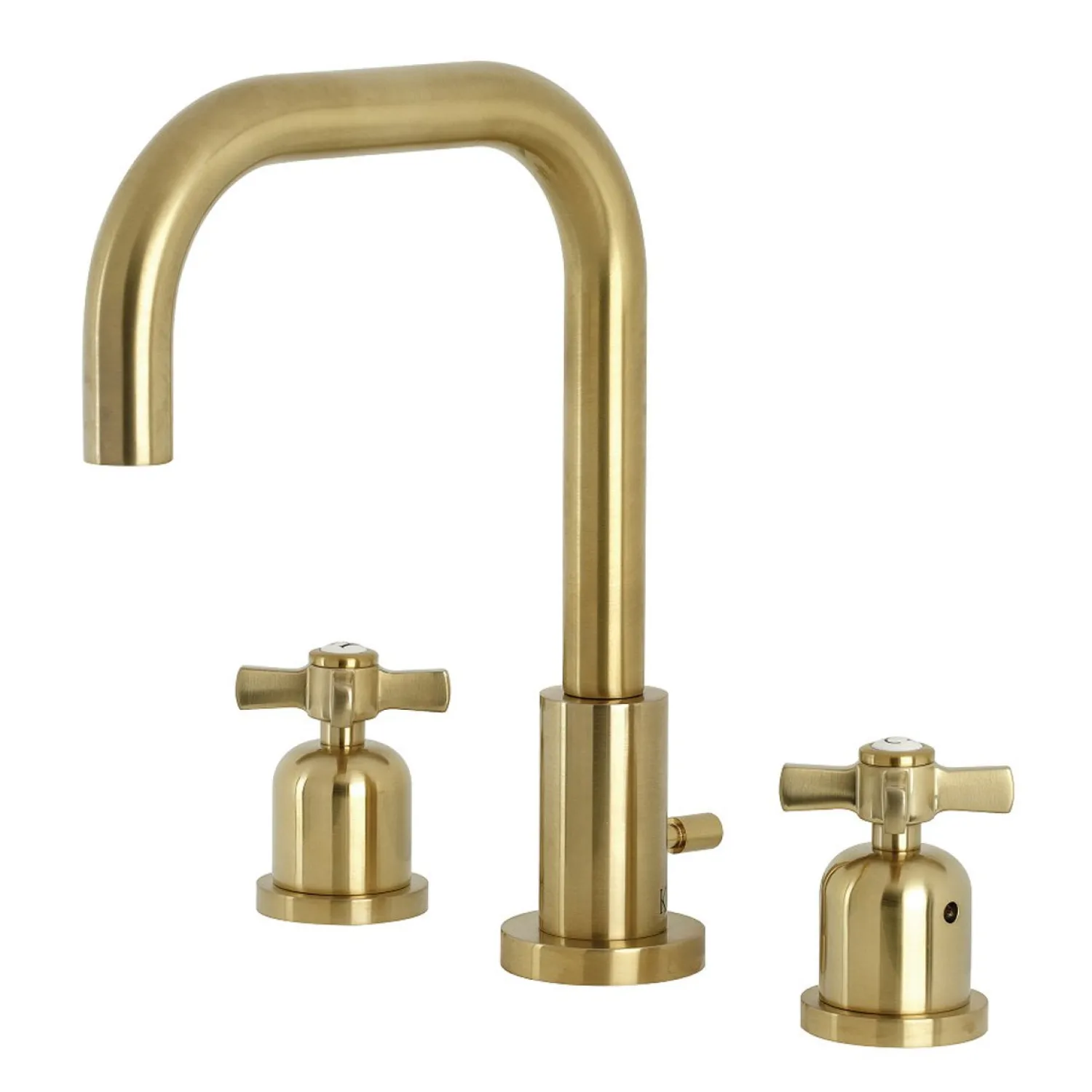 New Millennium Widespread Bathroom Faucet with Brass Pop-Up 8" Widespread